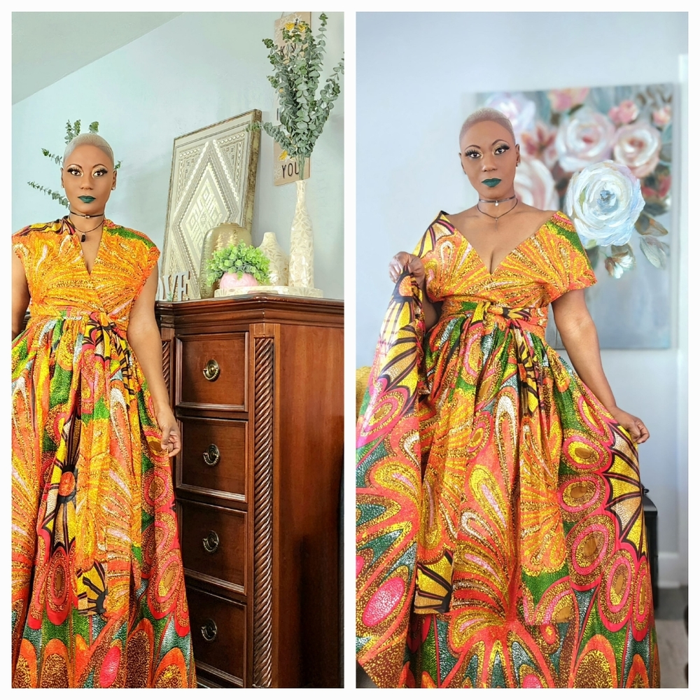 WRAP DRESS - Picture 3 of 6